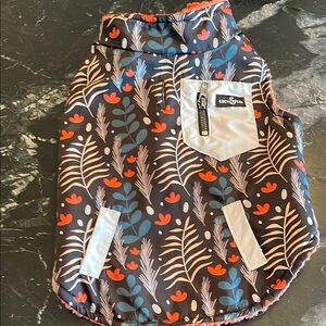 Lucy & Co. Floral Teddy Reversible Dog Jacket